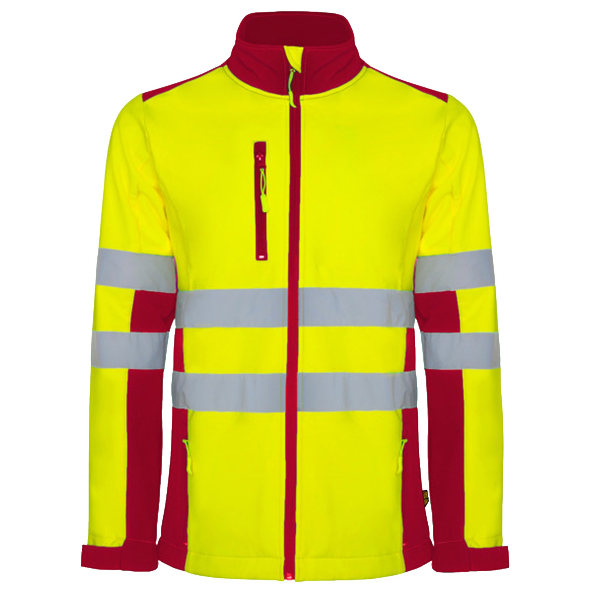 Custom High-Visibility Softshell Jacket