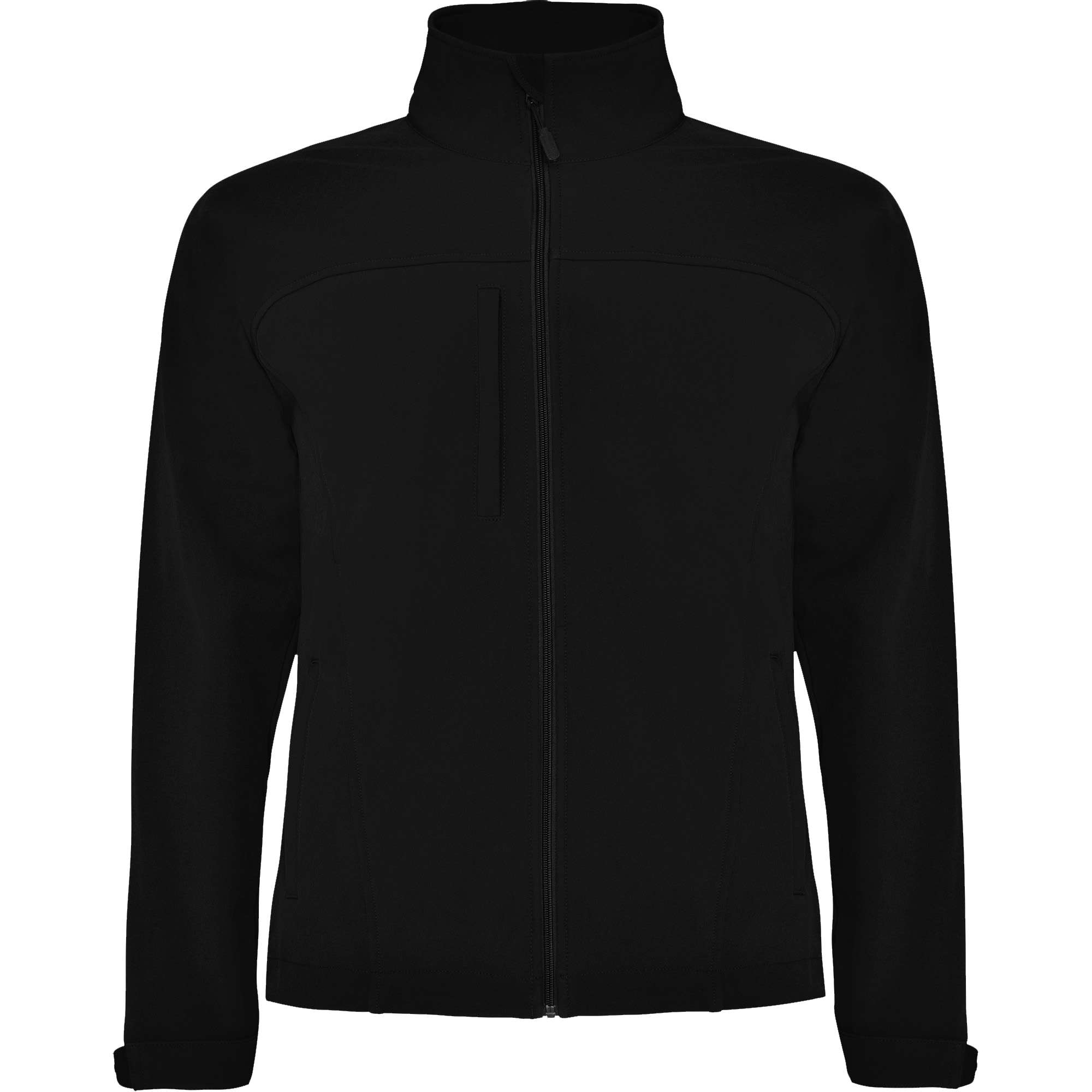 Softshell Jacket With Front Zip