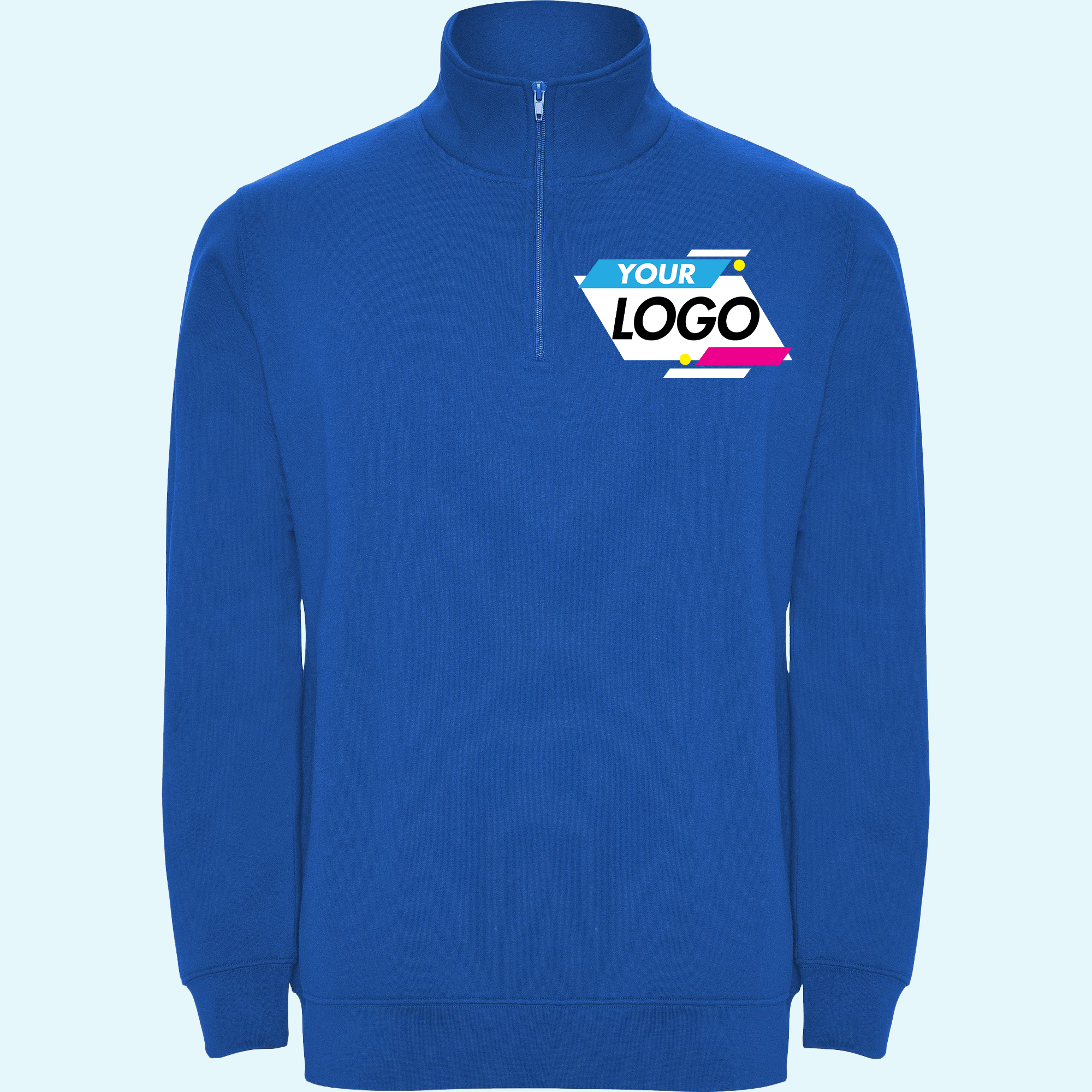 Unisex Half Zip Sweatshirt