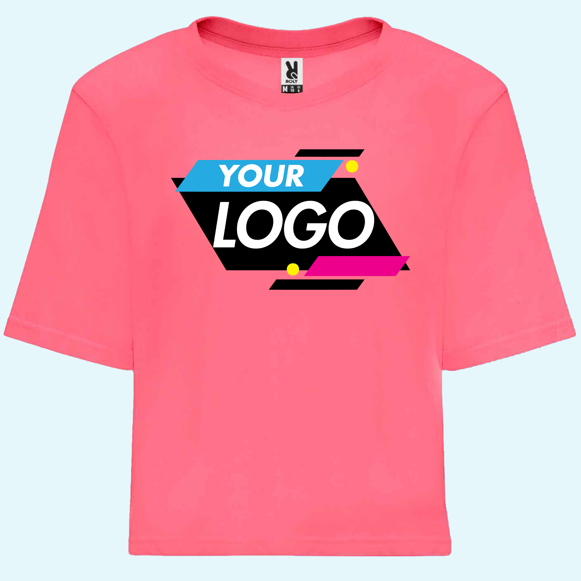 Custom Cropped T-shirt (6687)